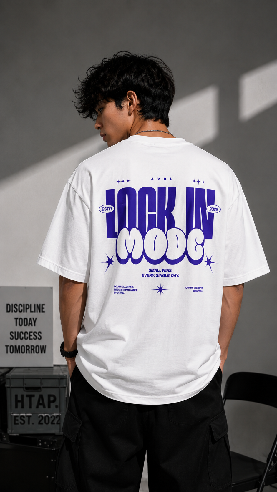 LOCK IN MODE Oversized T-Shirt