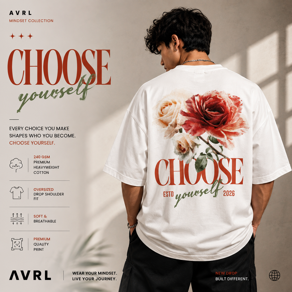 Choose Yourself Oversized T-Shirt